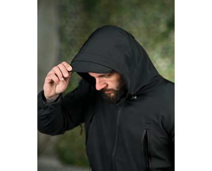 Куртка тактична Silver Knight Windstoper Black (SoftShell)