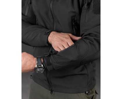 Куртка тактична Silver Knight Windstoper Black (SoftShell)