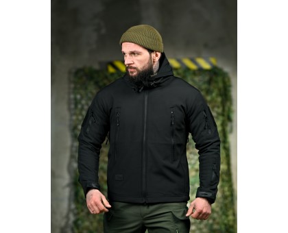Куртка тактична Silver Knight Windstoper Black (SoftShell)