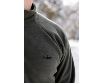 Чоловіча флісова кофта Tribe Fleece Jacket Half Zip Olive (270 г/м²)