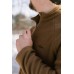 Чоловіча флісова кофта Tribe Fleece Jacket Half Zip Sand (щільність 270 г/м²)
