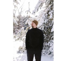 Флісова кофта Tribe Fleece Jacket Half Zip Black