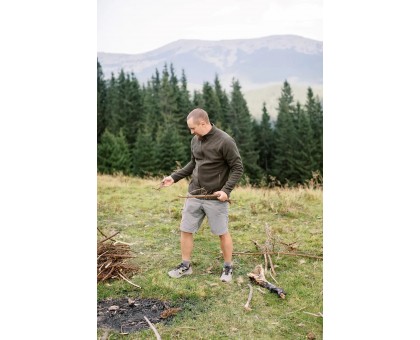 Чоловіча флісова кофта Tribe Fleece Jacket Full Zip Olive (270 г/м²)