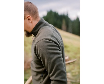 Чоловіча флісова кофта Tribe Fleece Jacket Full Zip Olive (270 г/м²)