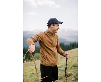 Чоловіча флісова кофта Tribe Fleece Jacket Full Zip Sand (270 г/м²)