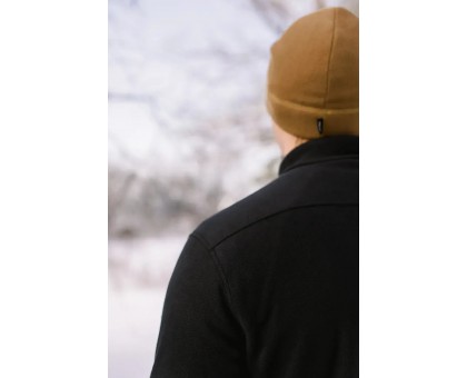 Чоловіча флісова кофта Tribe Fleece Jacket Full Zip Black (щільність 270 г/м²)