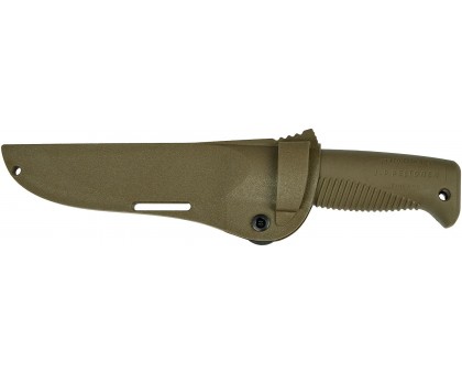 Фінський ніж Peltonen M07 Ranger Puukko: пуукко хакі, PTFE Teflon покриття