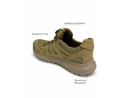 Літні тактичні кросівки Armos Summer EVA Lattice Boa 689 Coyote