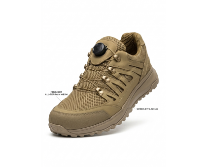 Літні тактичні кросівки Armos Summer EVA Lattice Boa 689 Coyote