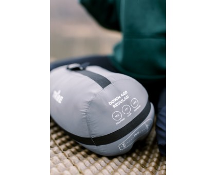 Спальний мішок Tribe Down 400 Regular пуховий T-CH-0007-grey-L