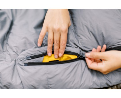 Спальний мішок Tribe Down 400 Regular пуховий T-CH-0007-grey-L