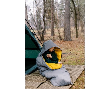 Спальний мішок Tribe Down 400 Long пуховий (T-CH-0008-grey-L)