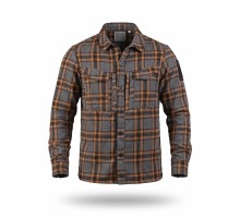 Тактична сорочка 7.62 Fix Grey/Orange (Фланель)