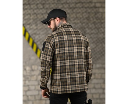Тактична фланелева сорочка 7.62 Fix Brown