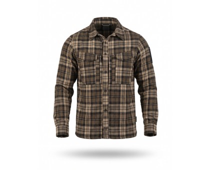 Тактична фланелева сорочка 7.62 Fix Brown