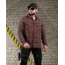 Тактична фланелева сорочка 7.62 Fix Red/Grey (червоно-сіра клітинка)