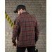 Тактична фланелева сорочка 7.62 Fix Red/Grey (червоно-сіра клітинка)