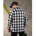 Тактична фланелева сорочка 7.62 Fix White/Black