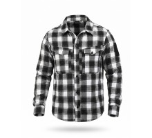 Тактична сорочка 7.62 Fix White/Black (Фланель)