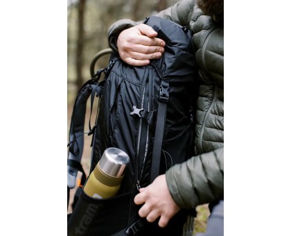 Рюкзак Tramp Expedition 60 л — чорний туристичний рюкзак для пішого та гірського туризму
