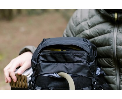 Рюкзак Tramp Expedition 60 л — чорний туристичний рюкзак для пішого та гірського туризму
