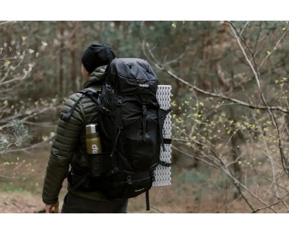Рюкзак Tramp Expedition 60 л — чорний туристичний рюкзак для пішого та гірського туризму