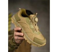 Кросівки Esdy Trek Low Coyote з автошнурівкою