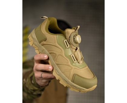 Тактичні кросівки Esdy Trek Low Coyote з системою швидкої шнурівки
