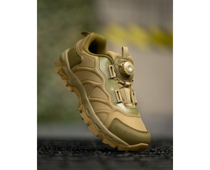 Тактичні кросівки Esdy Trek Low Coyote з системою швидкої шнурівки