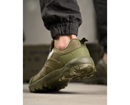 Тактичні кросівки Esdy Trek Low Olive з системою автошнурівки