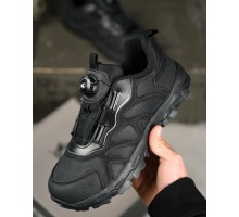 Кросівки Esdy Trek Low Black з автошнурівкою