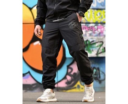 Чоловічий спортивний костюм SI Hooligan Black: Стиль та Комфорт