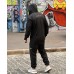Чоловічий спортивний костюм SI Hooligan Black: Стиль та Комфорт