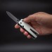 EDC Міні мультитул Roxon KS2E, білий з чорним лезом та набором біт