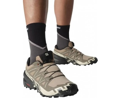 Кросівки для бігу Salomon Speedcross 6 Natural/Black/Almondmilk