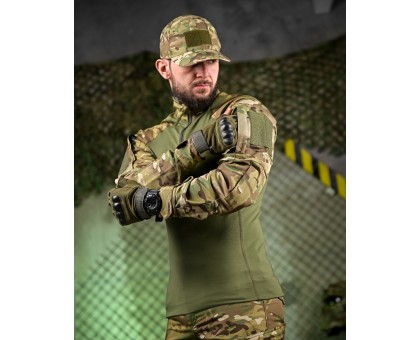 Літній тактичний костюм Rezonans Multicam (убакс, штани, бейсболка) 