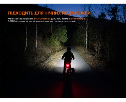 Комплект велофар Fenix BC28R