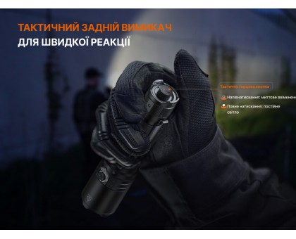 Тактичний ліхтар Fenix TK15R з адаптивним світлом IRIS X