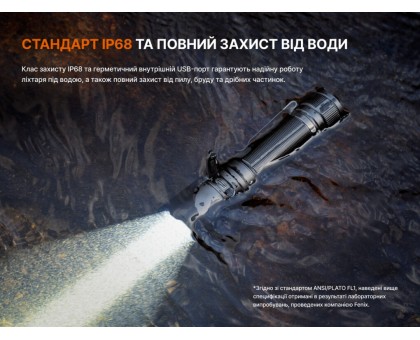 Тактичний ліхтар Fenix TK15R з адаптивним світлом IRIS X