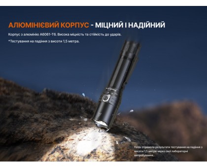 Тактичний ліхтар Fenix TK15R з адаптивним світлом IRIS X