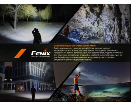 Надпотужний пошуковий ліхтар Fenix LR50R V2.0 (18000 лм, 846 м, 32000 мАг)