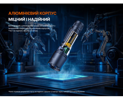 Ручний акумуляторний ліхтар Fenix C7 V2.0 (3300 лм, 575 м)