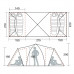 Намет кемпінговий Tramp Brest 4 (V3) UTRT-110-olive