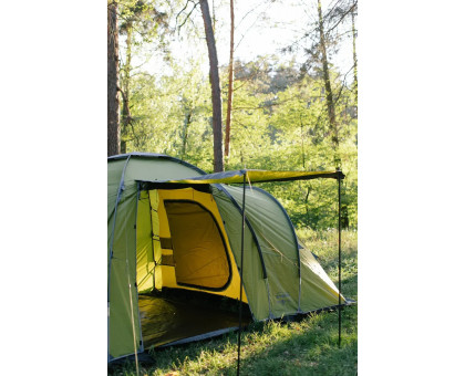 Кемпінговий двокімнатний намет Tramp Brest 6 (V3) UTRT-111-olive