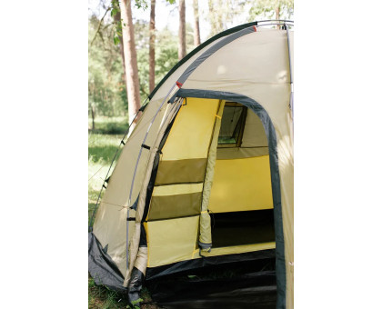 Кемпінговий тримісний намет Tramp Bell 3 (V3) UTRT-107-sand