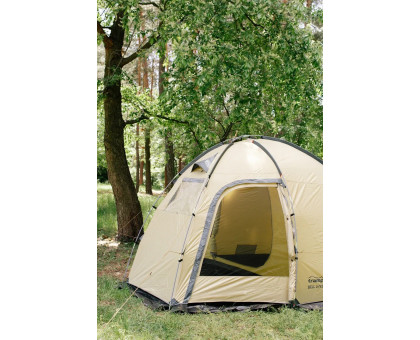 Кемпінговий тримісний намет Tramp Bell 3 (V3) UTRT-107-sand