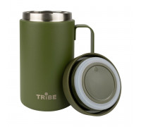 Чашка-термос Tribe Adventure Mug 450 мл Olive (T-FA-0032)
