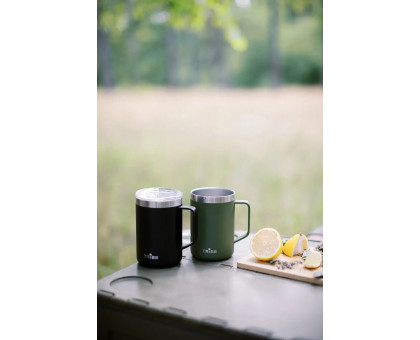 Термочашка Tribe Classic Mug 500 мл Olive (T-FA-0033)
