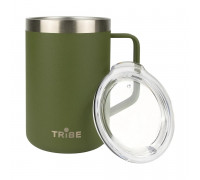 Термочашка Tribe Classic Mug 500 мл Olive (T-FA-0033)