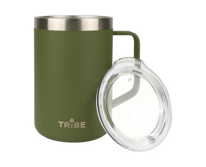 Термочашка Tribe Classic Mug 500 мл Olive (T-FA-0033)